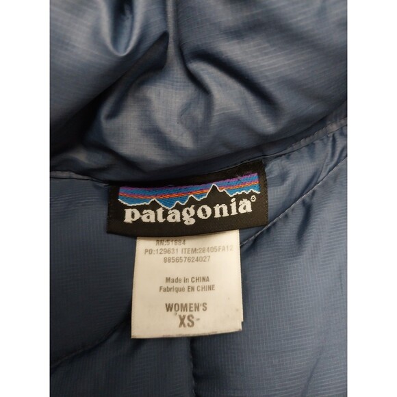 Patagonia H2no 3-in-1 Parka Down Blue Women’s Hoodie Full Zip Slim Fit Sz XS - Picture 11 of 16